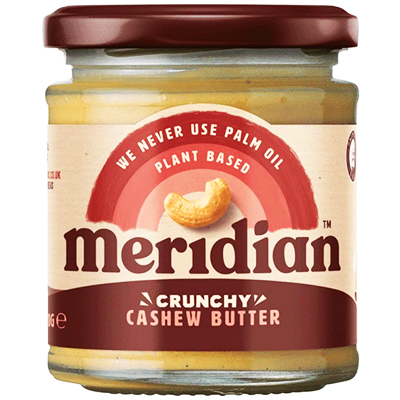 Meridian Crunchy cashew butter