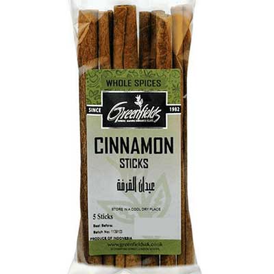 Greenfields 5 Cinnamon Sticks Whole Spices