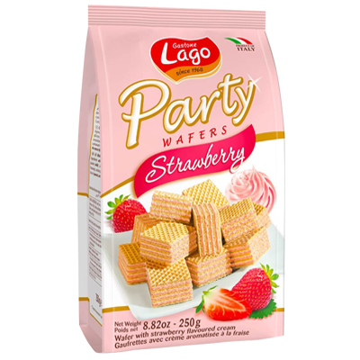 Party Wafers Strawberry