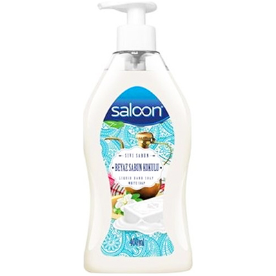 Saloon White Scented Liquid Soap