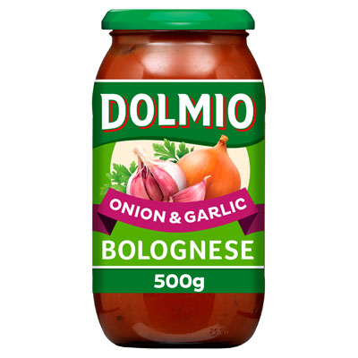 Dolmio Bolognese Onion Garlic Pasta Sauce