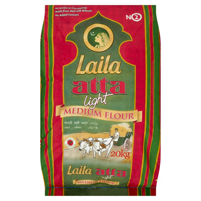 Laila Atta Light Medium Flour