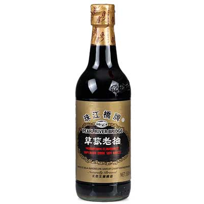 Pearl River Bridge Mushroom Flavoured Dark Soy Sauce