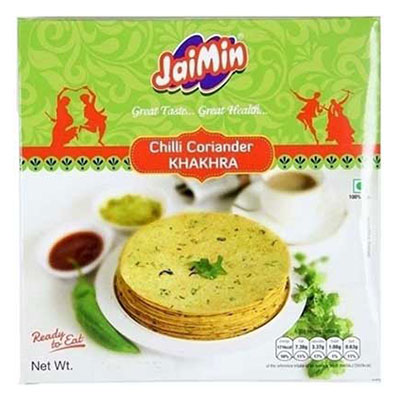 Jaimin Chilli Coriander Khakhra