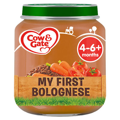 Cow & Gate My First Bolognese Baby Food Jar 4+ months