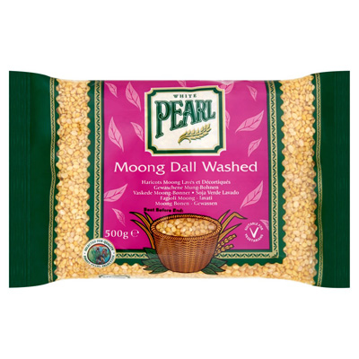 White Pearl Moong Dal Washed