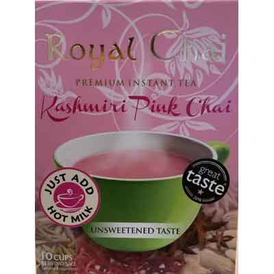 Royal Chai Instant Tea Kashmiri Pink Chai Unsweetened