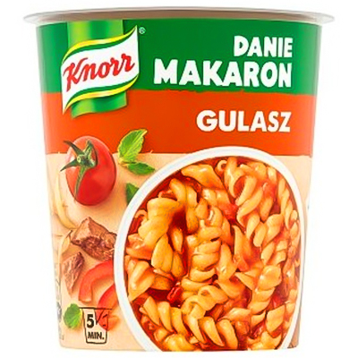 Knorr Instant Pasta With Goulash