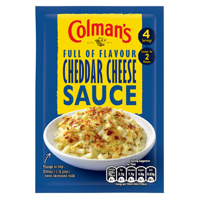 Colmans Cheddar Cheese Sauce Mix