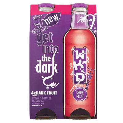 WKD Dark Fruit Alcoholic Ready To Drink Multipack 4X