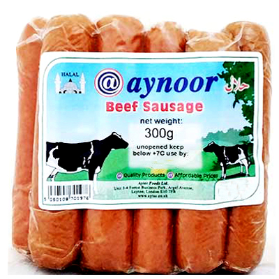 Aynoor Beef Sausages