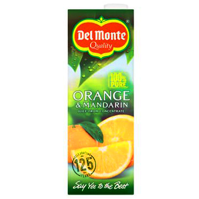 Del monte orange and mandarin