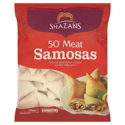 Shazans 50 Meat Samosas