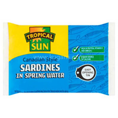 Tropical Sun Canadian Style Sardines