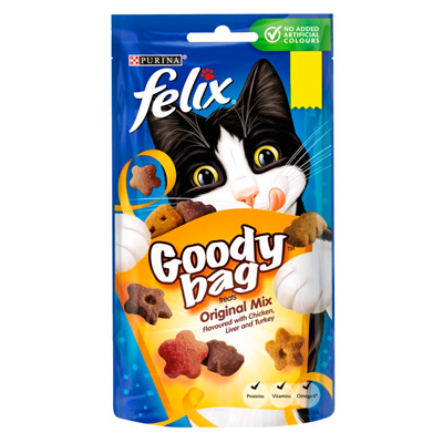 Felix Goody Bag Cat Treats Original Mix