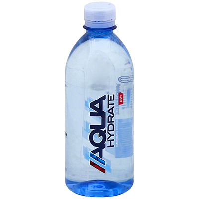 Aqua hydrate purified water