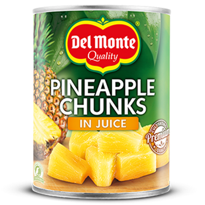 Del monte pineapple chunks in juice