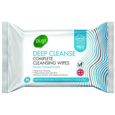 Pure Deep Cleanse Wipes