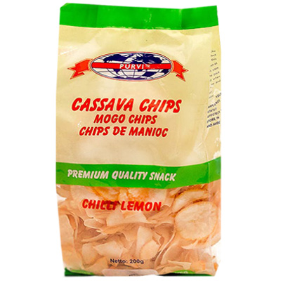 Purvi Cassava Chilli Lemon Chips