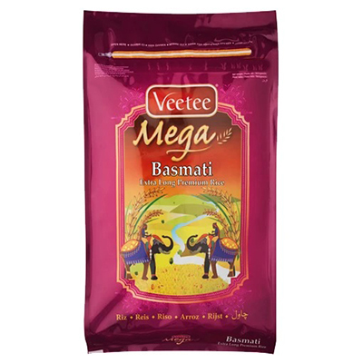 Veetee Mega Basmati Extra Long Premium Rice