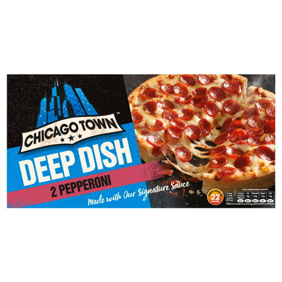 Chicago Town Deep Dish Pepperoni Pizza 2pk