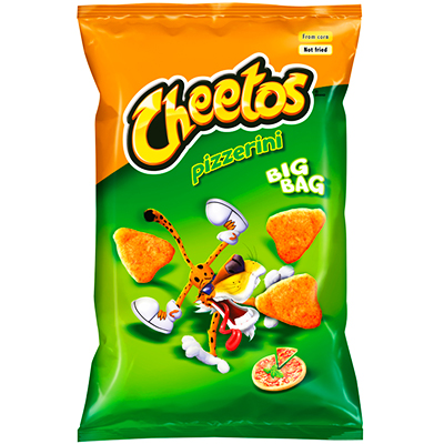 Cheetos pizza flavoured