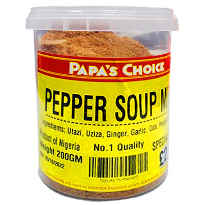 Papas Choice Pepper Soup Mix