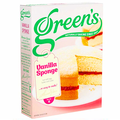 Greens Vanilla Sponge