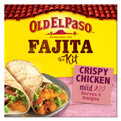 Old El Paso Burrito Crispy Chicken Kit Mild