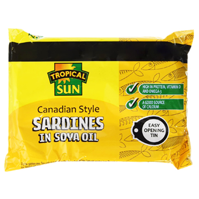 Tropical Sun Sardines In Soya