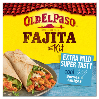 Old El Paso Extra Mild Fajita Kit