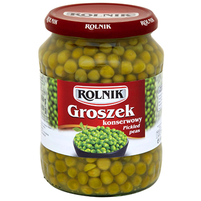 Rolnik Pickled green peas