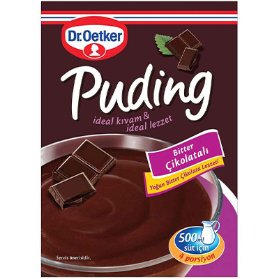 Dr Oetker Pudding Bitter Chocolate