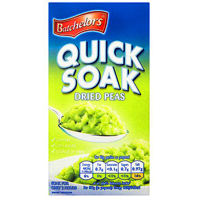 Batchelors Quick Soak Dried Peas