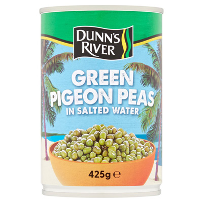 Dunns River Green Pigeon Peas In Salted Water