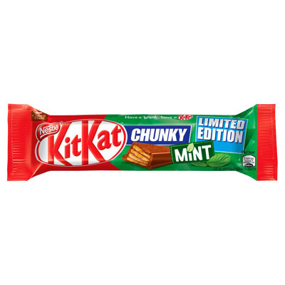 Kit Kat Chunky Mint Milk Chocolate Bar