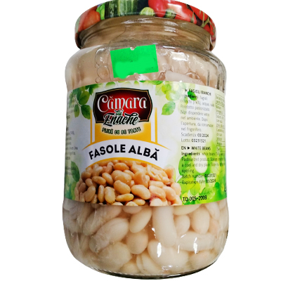 Camara fasole alba white beans