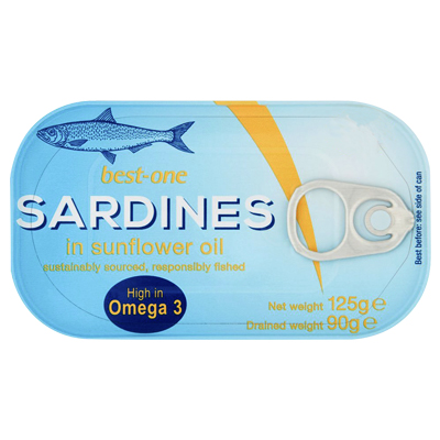 Best One Sardines In Sunflower Oil