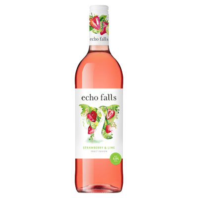 Echo Falls Fruit Fusion Strawberry And Lime