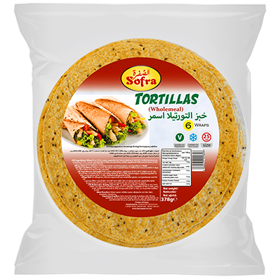 SOFRA WHOLEMEAL TORTILLA WRAP