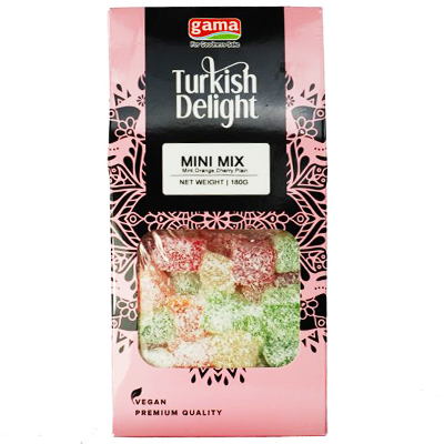 Gama Turkish delight mini mix (Mint, Orange, cherry & Plain)