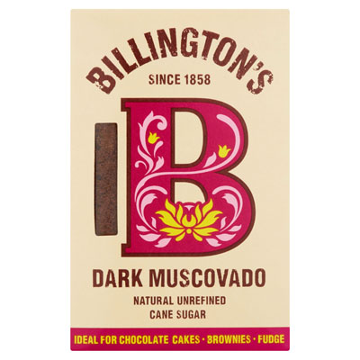 Billingtons Dark Muscovado Natural Unrefined Cane Sugar