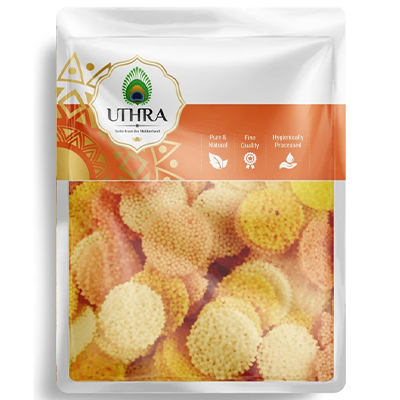 Uthra Coloured Coins Sago Snacks