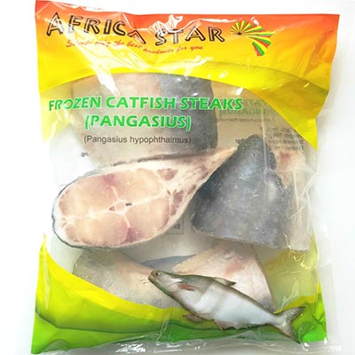 Africa Star Frozen Catfish Steaks