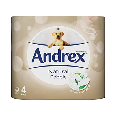 Andrex Natural Pebble  4x