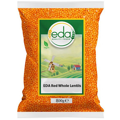 Eda Red Whole Lentils