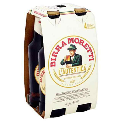 Birra Moretti Premium Lager Beer