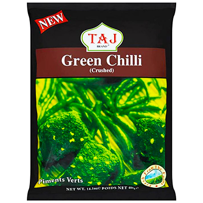 Taj Green Chilli Crushed