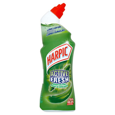 Harpic Active Fresh Toilet Cleaner Gel, Pine Scent