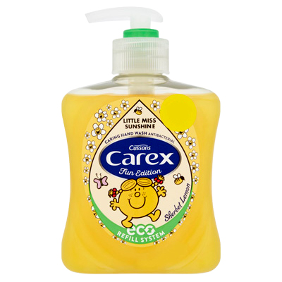 Carex Mr Men & Little Miss Sherbet Lemon Antibacterial Hand Wash